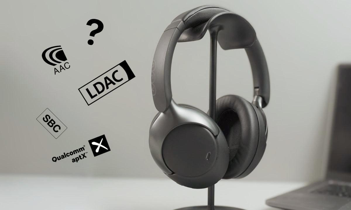 Kopfhörer mit Bluetooth-Codecs: LDAC, AAC, aptX, SBC – Unterschiede erklärt.