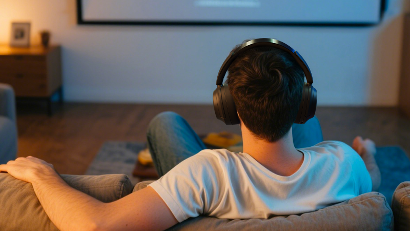 Auriculares sem fios para televisão