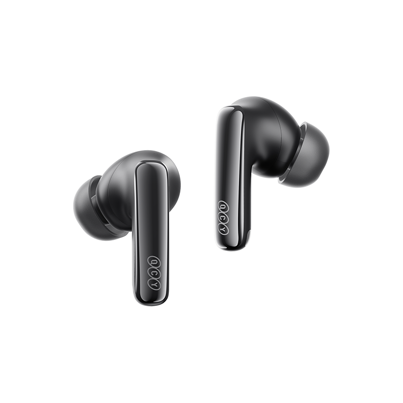 QCY MeloBuds N70 Preto: Par de Auscultadores In-Ear com Design de Haste e Proteção IPX5